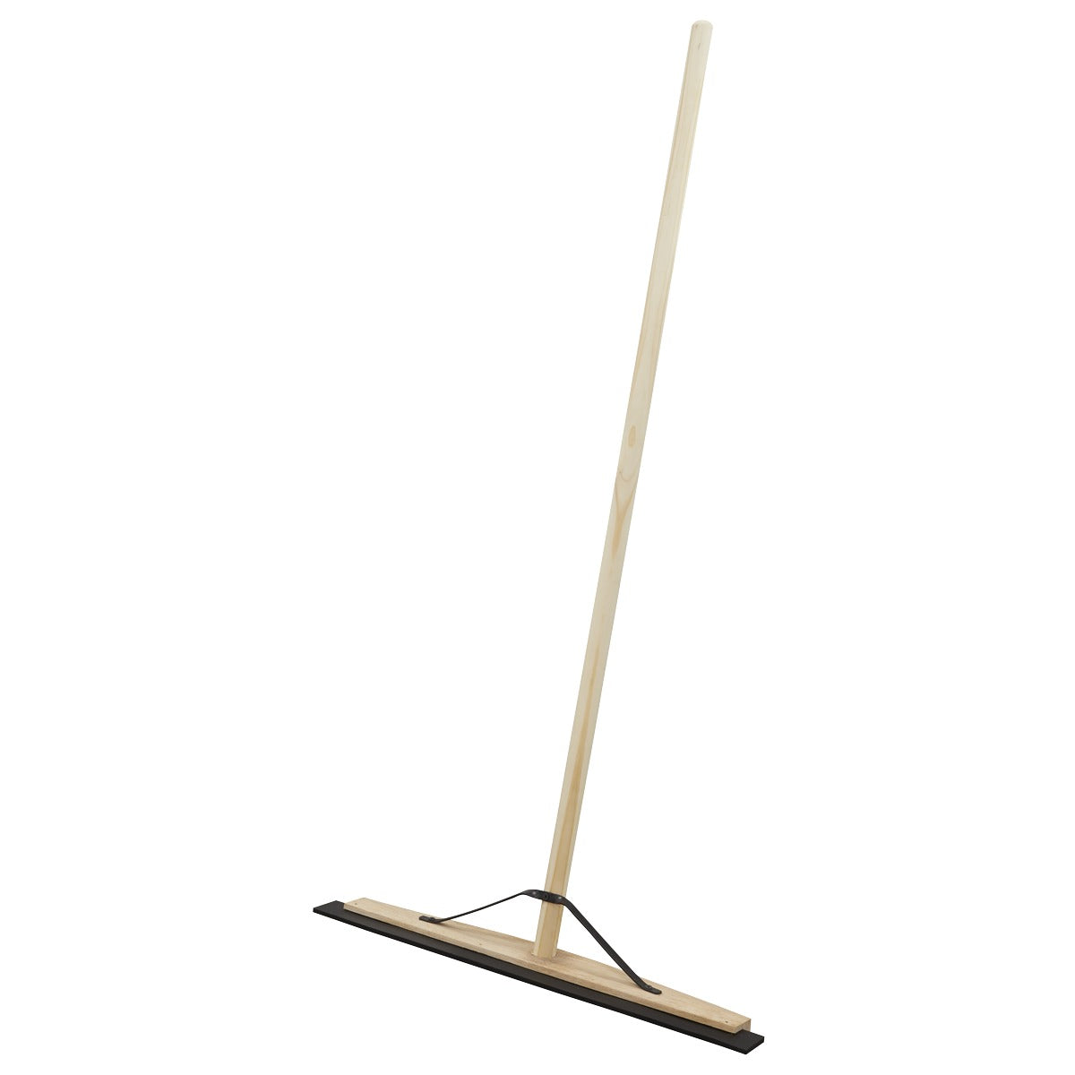 Sealey Rubber Floor Squeegee with Wooden Handle 24"(600mm) BM24RS