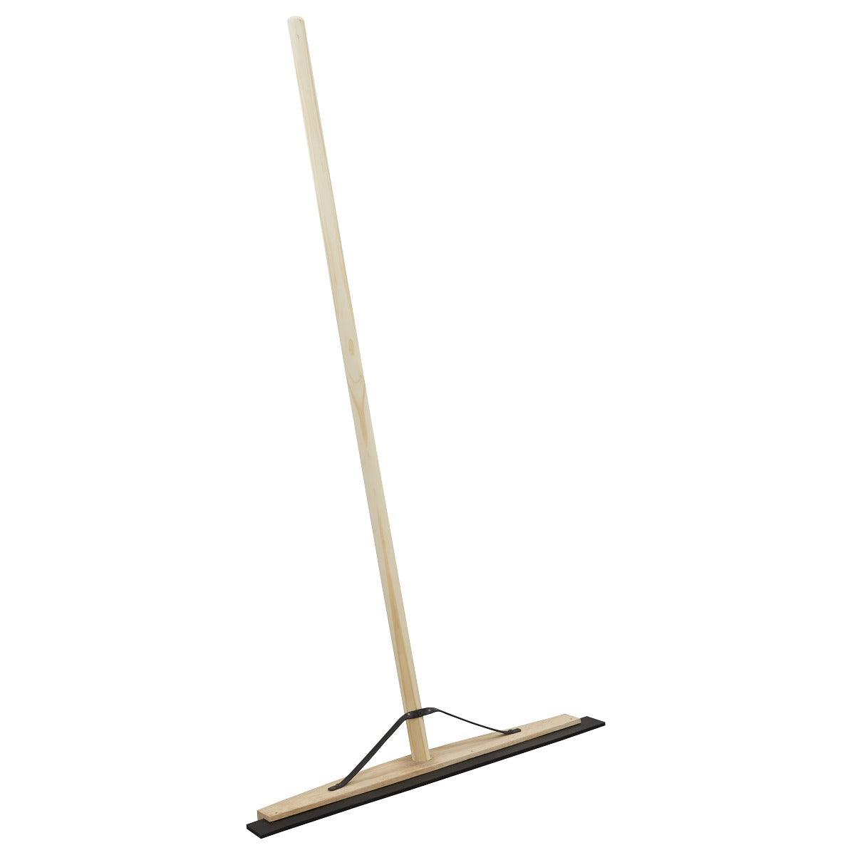 Sealey Rubber Floor Squeegee with Wooden Handle 24"(600mm) BM24RS
