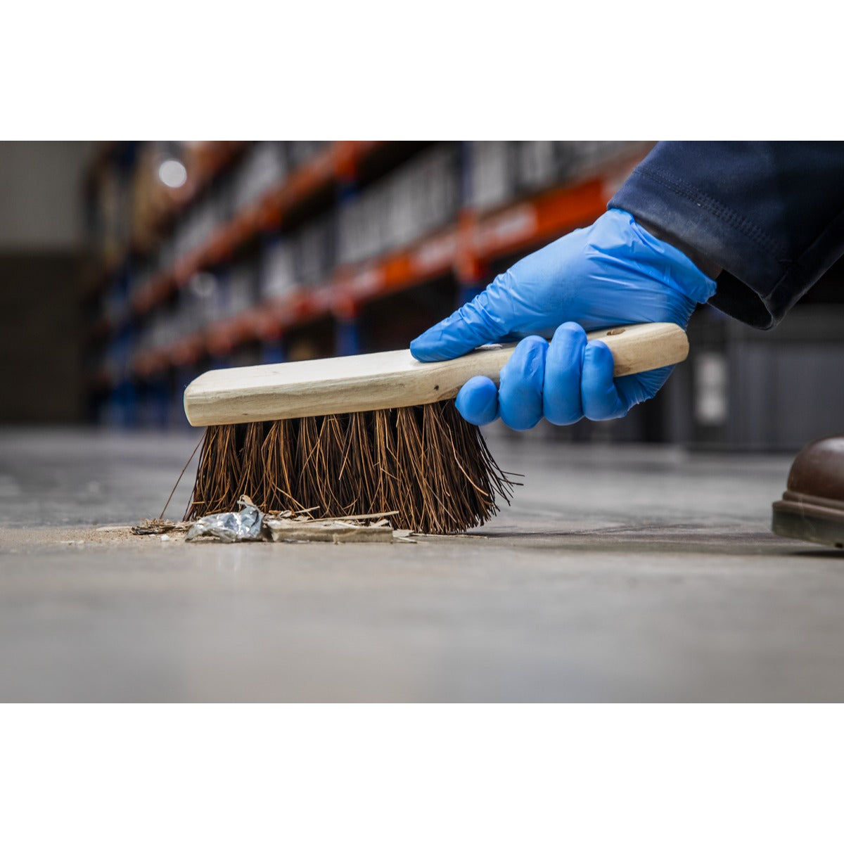 Sealey Hard Bristle Hand Brush 11"(280mm) BM25H
