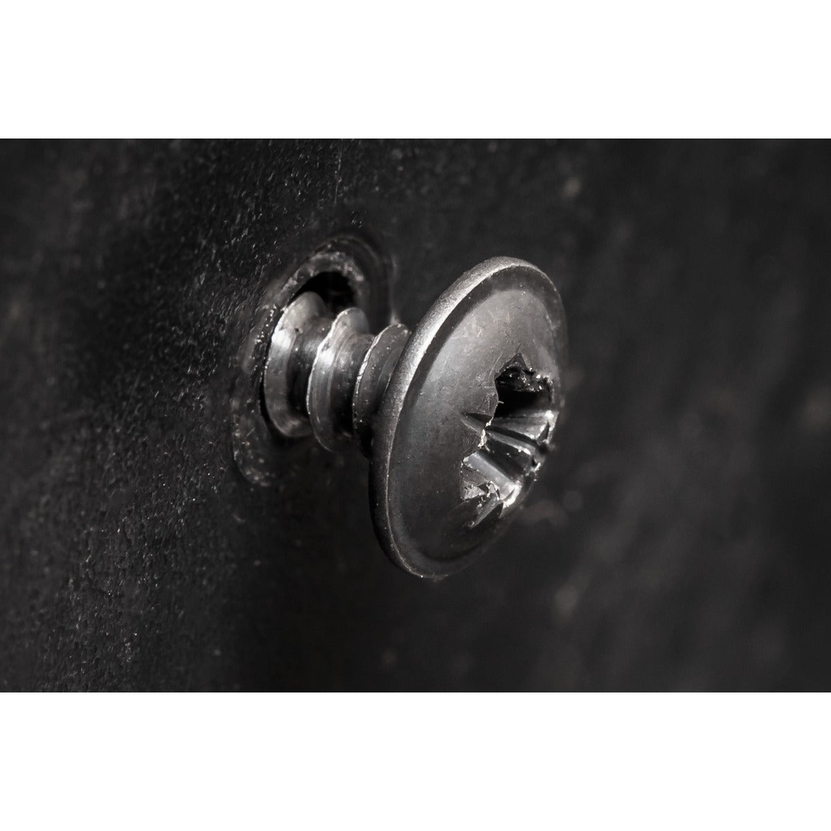 Sealey Self-Tapping Pozi Flanged Head Screw 3.5 x 10mm, Black - Pack of 100 BST3510