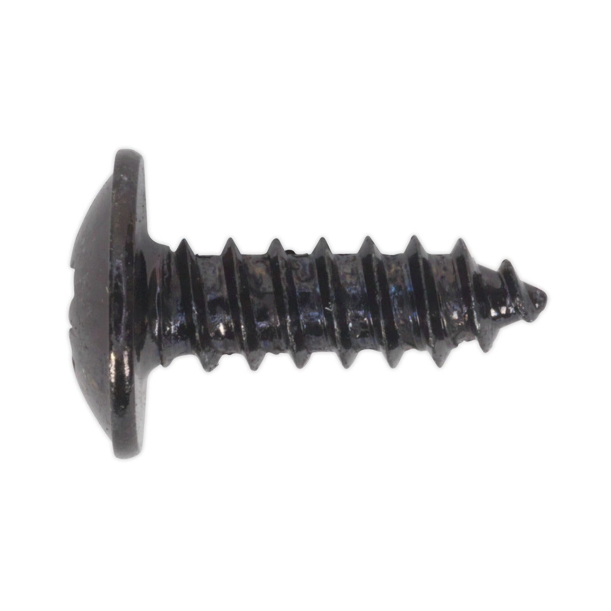 Sealey Self-Tapping Pozi Flanged Head Screw 4.2 x 13mm, Black - Pack of 100 BST4213
