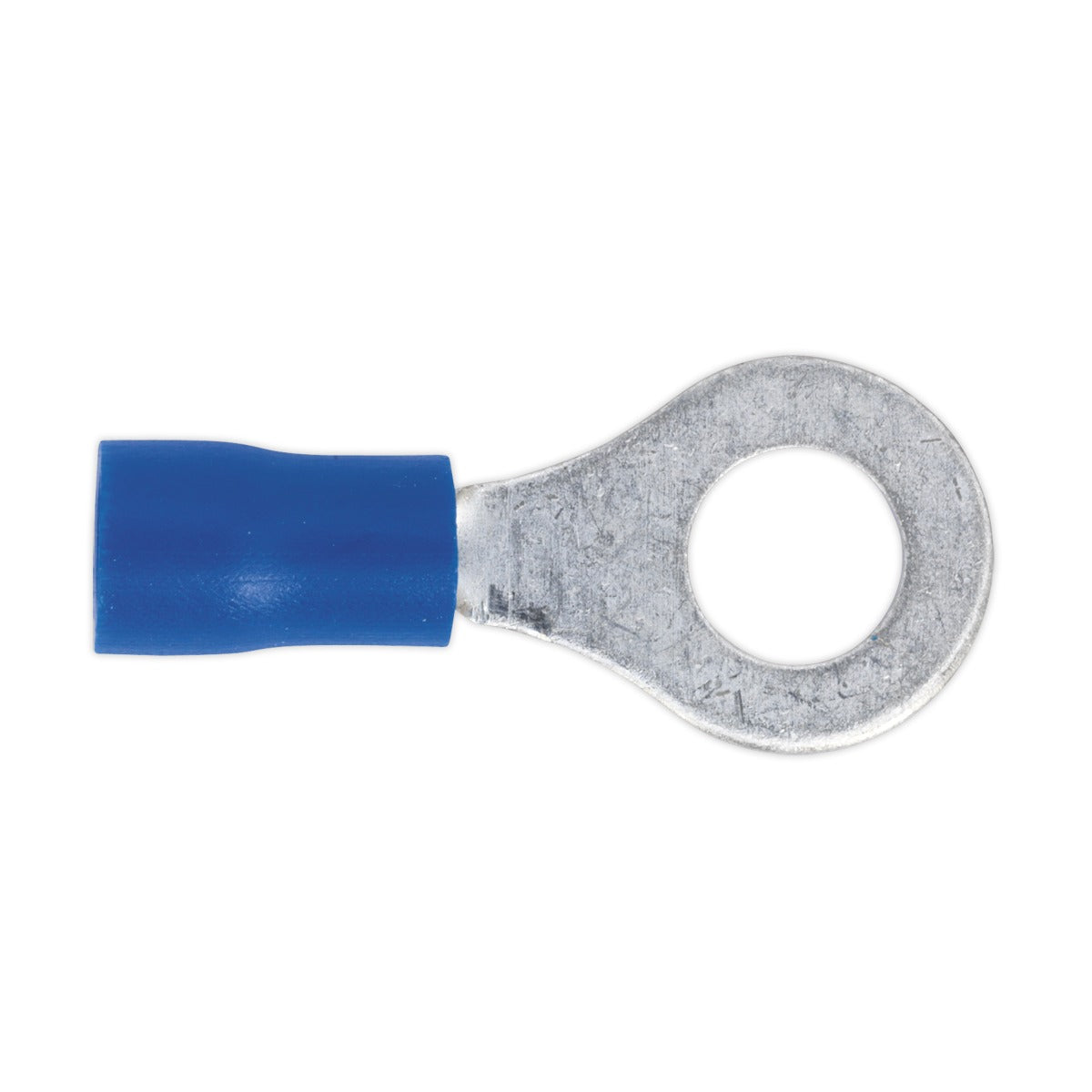 Sealey Easy-Entry Ring Terminal 6.4mm (1/4"), Blue - Pack of 100 BT26