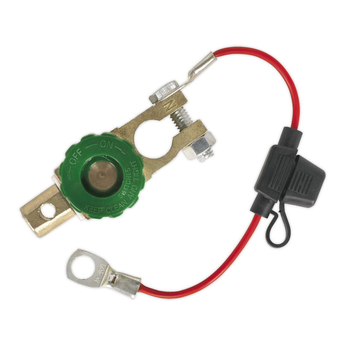 Sealey Battery Isolator Terminal & Fuse Holder 12-24V BTANT1224V