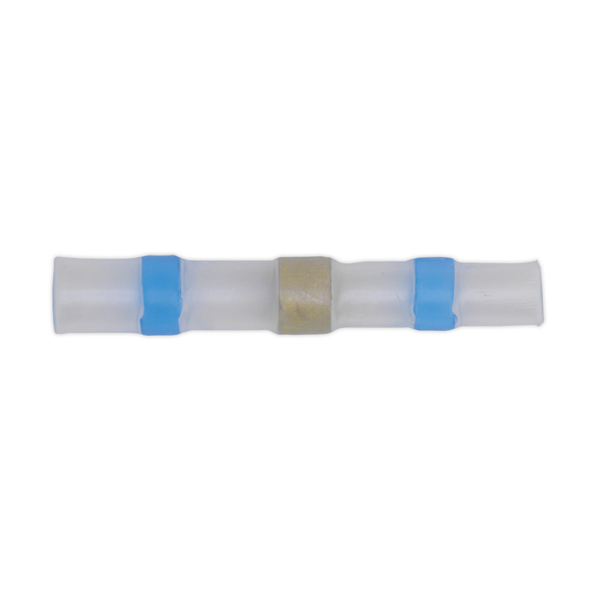 Sealey Heat Shrink Butt Connector Solder Terminal 16-14 AWG, Blue - Pack of 25 BTSSB25
