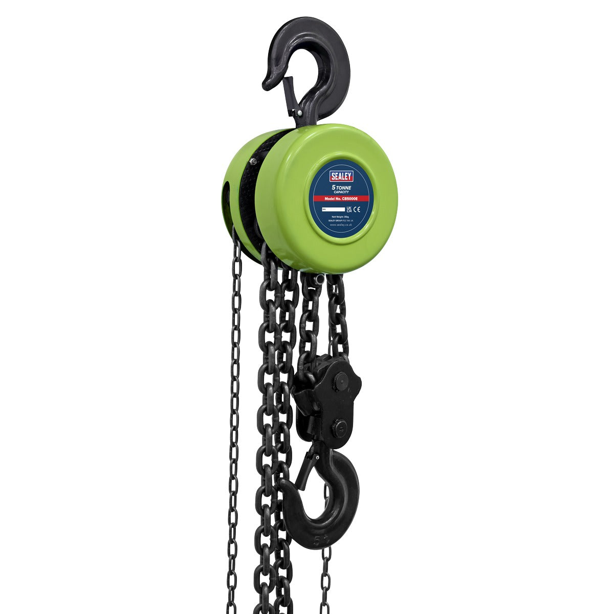 Sealey 3m Chain Block 5 Tonne CB5000E