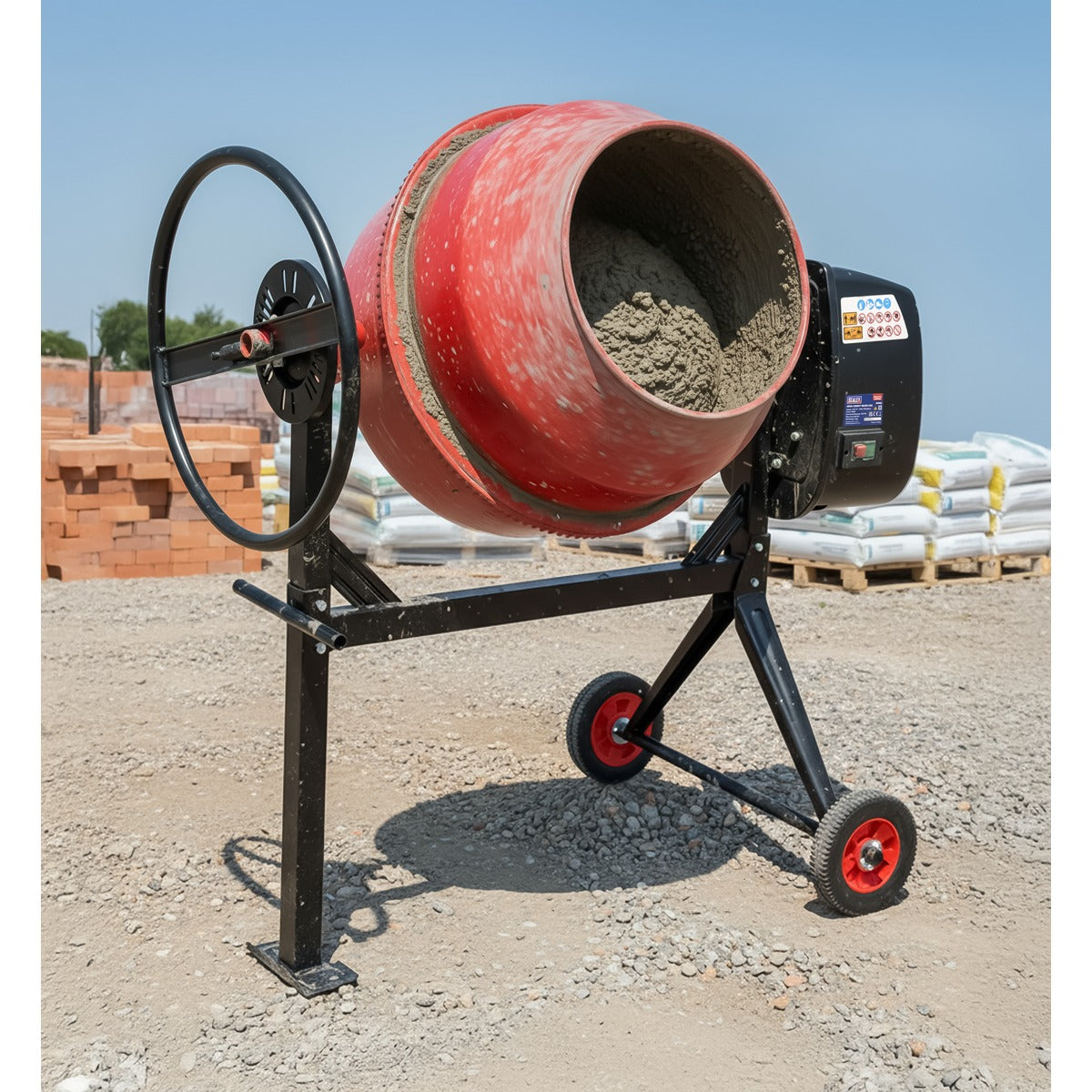 Sealey 125L Cement Mixer 550W/230V CMX125