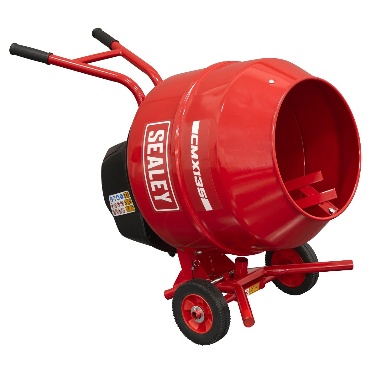 Sealey 135L Cement Mixer with Stand 550W CMX135