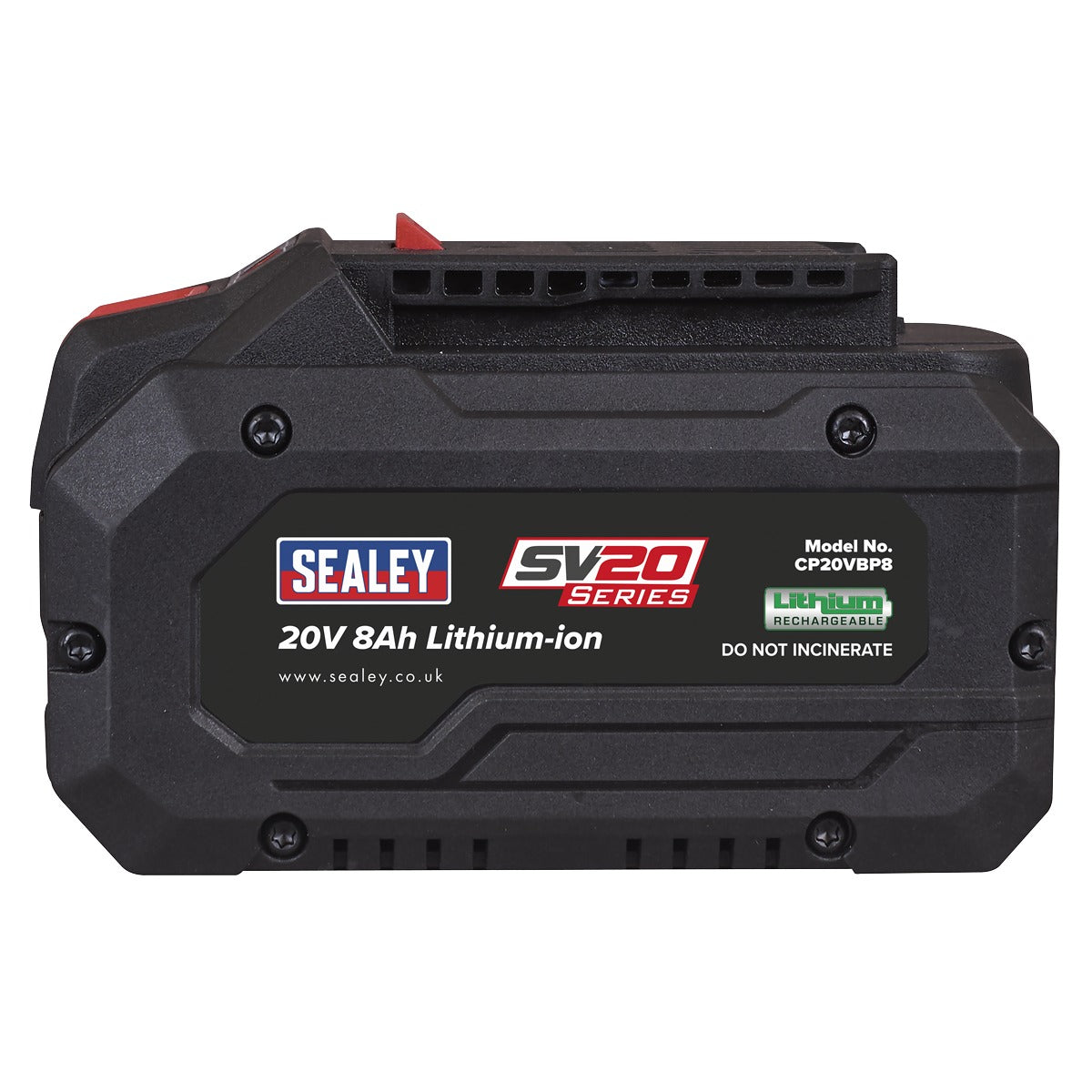 Sealey SV20 Series Power Tool Battery 20V 8Ah CP20VBP8