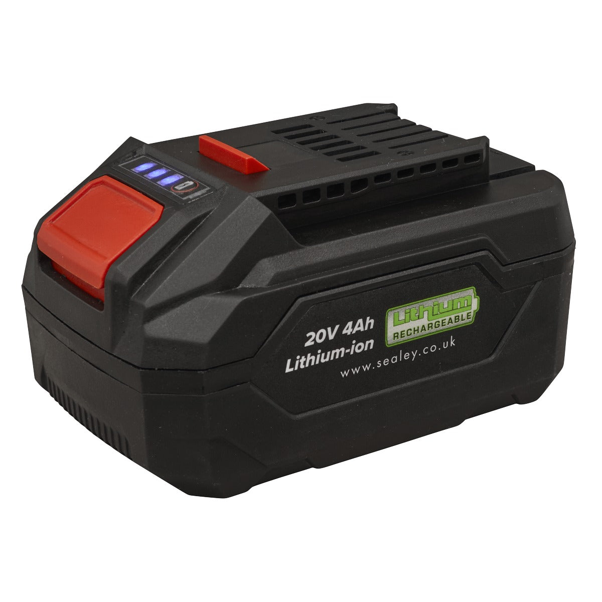 Sealey 3 x SV20 Series Cordless Power Tool Kit 20V Euro Plug - 2 Batteries CP20VCOMBO1EU