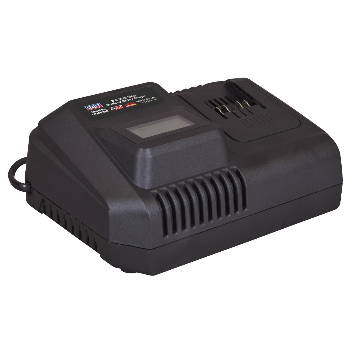 Sealey Intelligent Battery Charger 20V SV20 Series Lithium-ion CP20VIMC