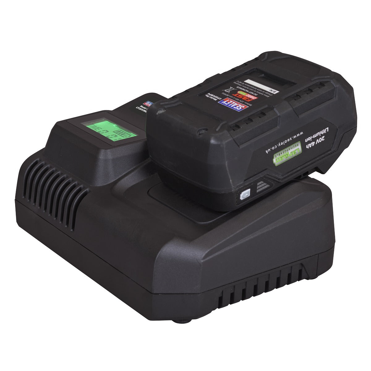 Sealey Intelligent Battery Charger 20V SV20 Series Lithium-ion CP20VIMC