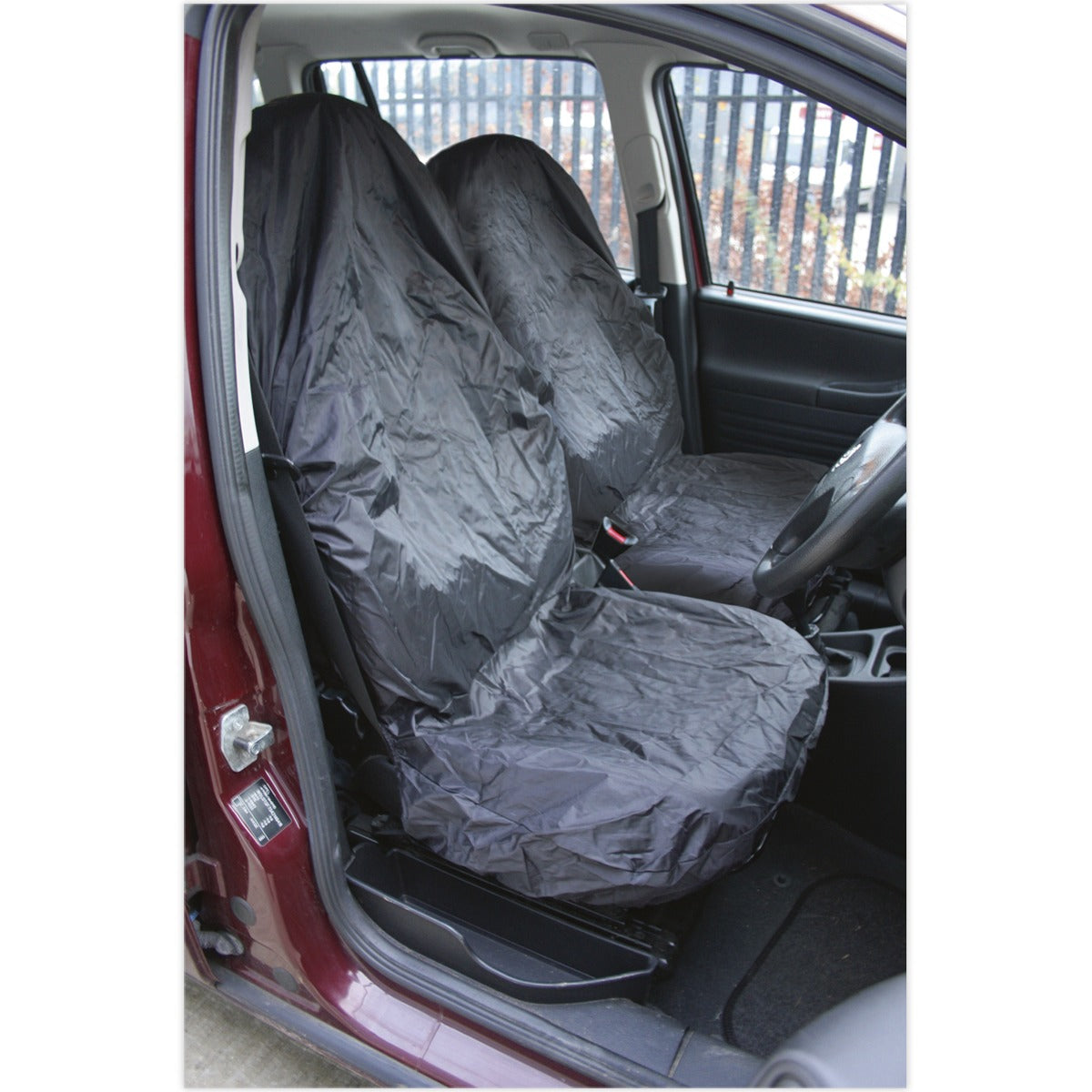 Sealey Lightweight Front Seat Protector Set 2pc CSC5