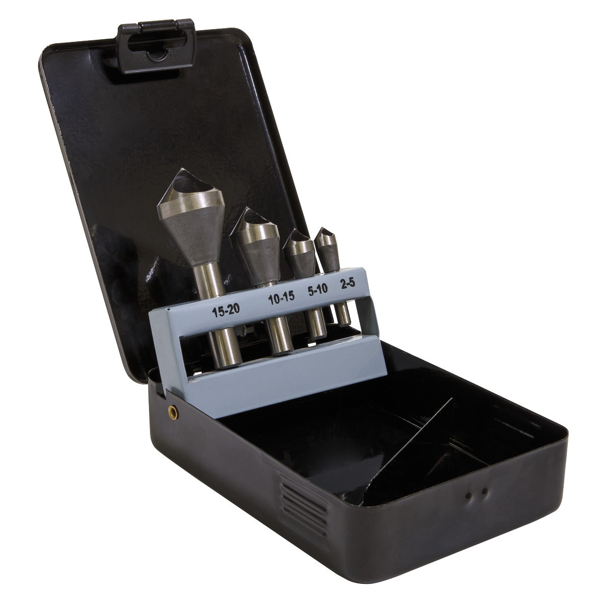 Sealey 90° Slotted Deburring Countersink Drill Bit Set 4pc CSSET4O