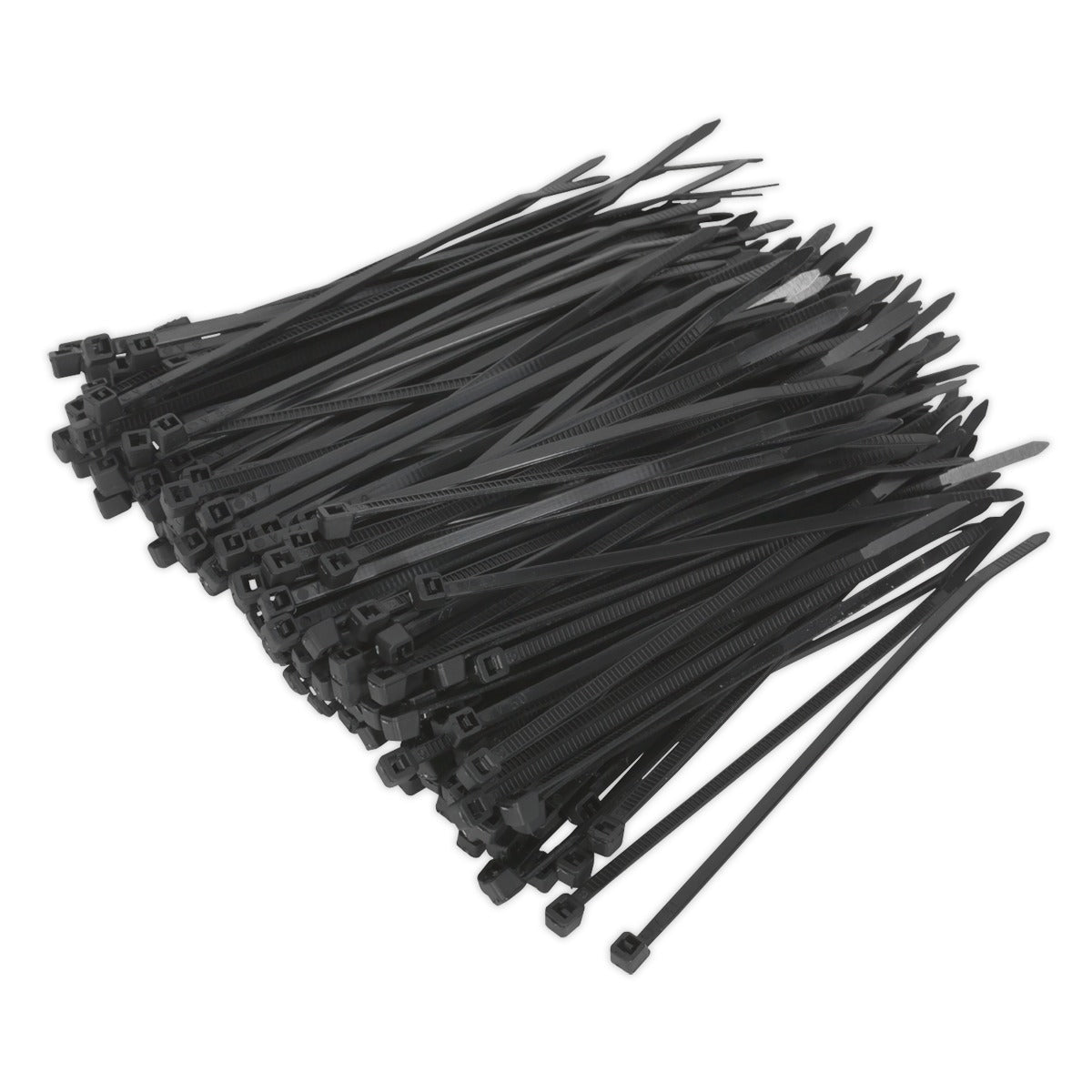Sealey Cable Tie 100 x 2.5mm, Black - Pack of 200 CT10025P200