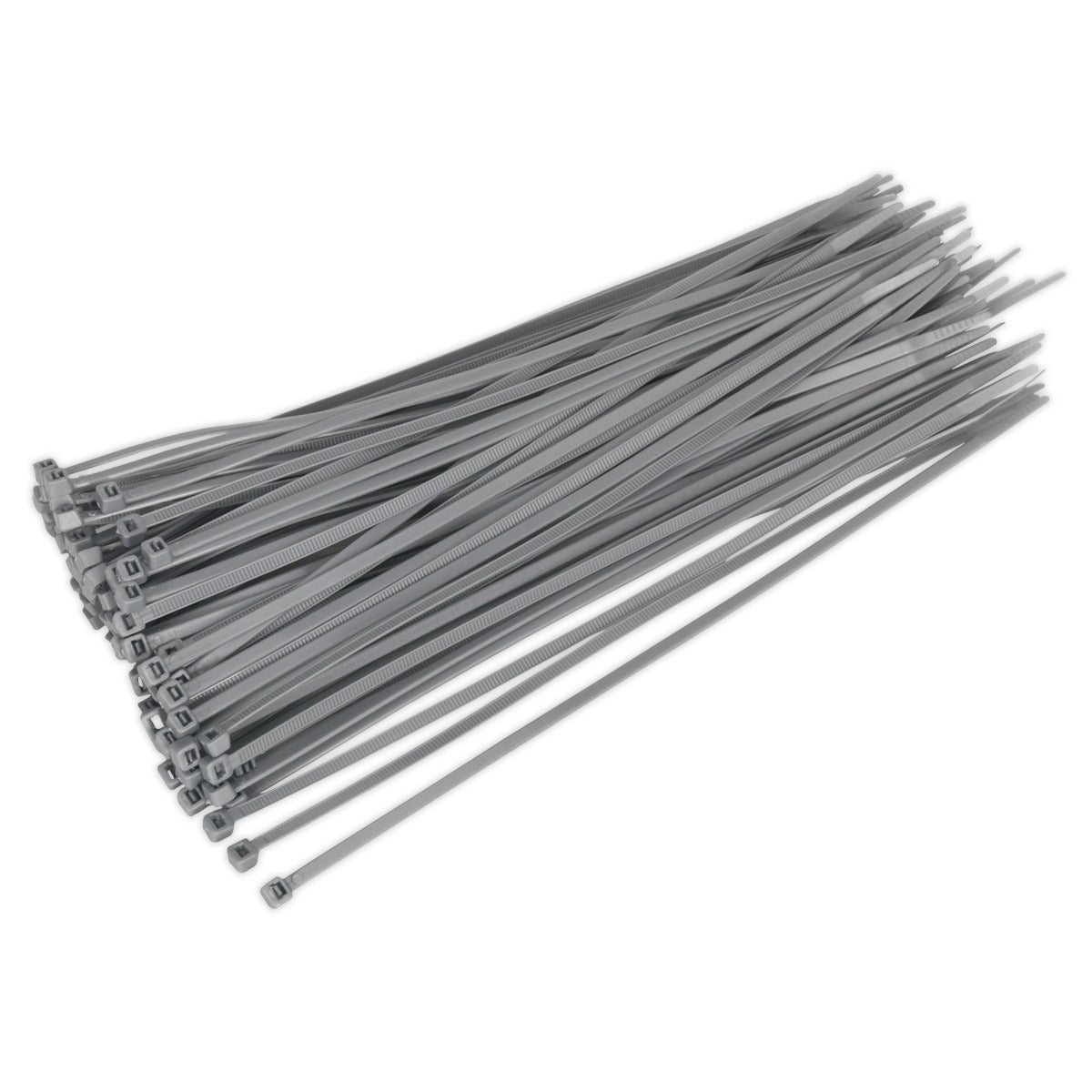 Sealey Cable Tie 300 x 4.4mm, Silver - Pack of 100 CT30048P100S