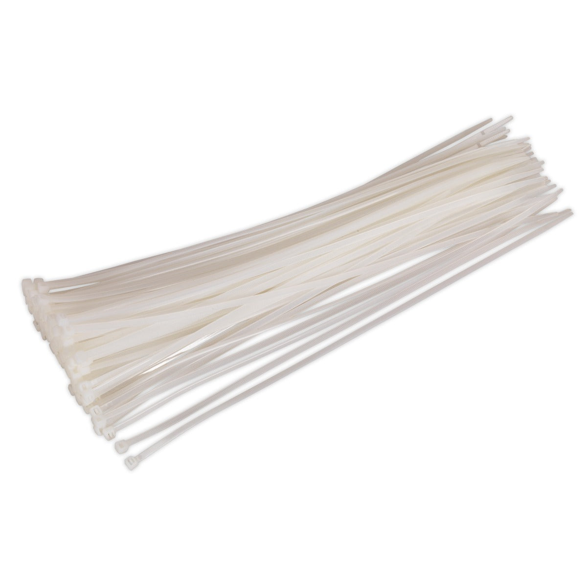 Sealey Cable Tie 380 x 4.8mm, White - Pack of 100 CT38048P100W