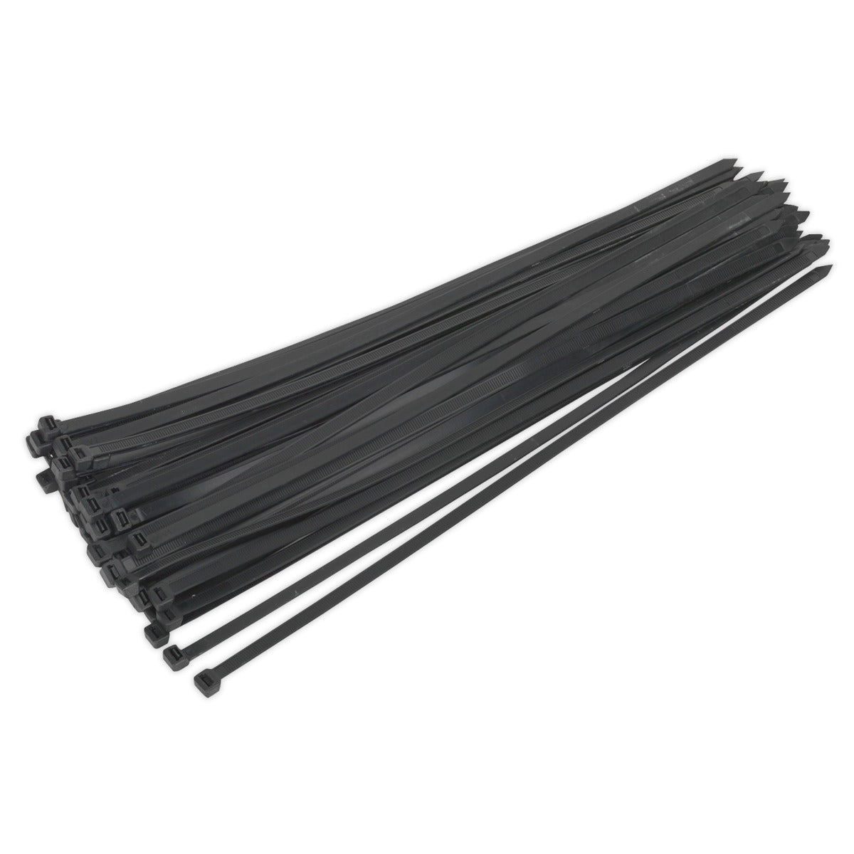 Sealey Cable Tie 650 x 12mm, Black - Pack of 50 CT65012P50