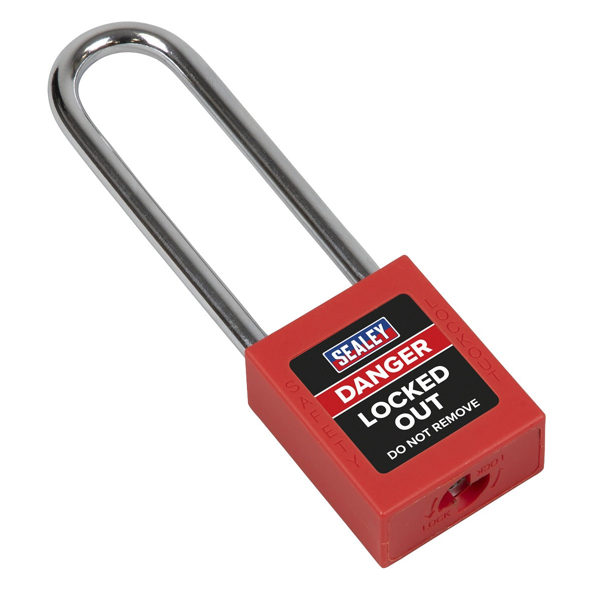 Sealey Long Shackle Safety Lockout Padlock EV12