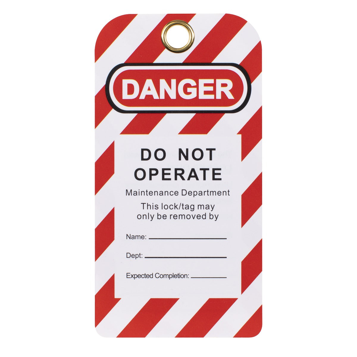 Sealey Lockout Safety Tag 10pc EV17