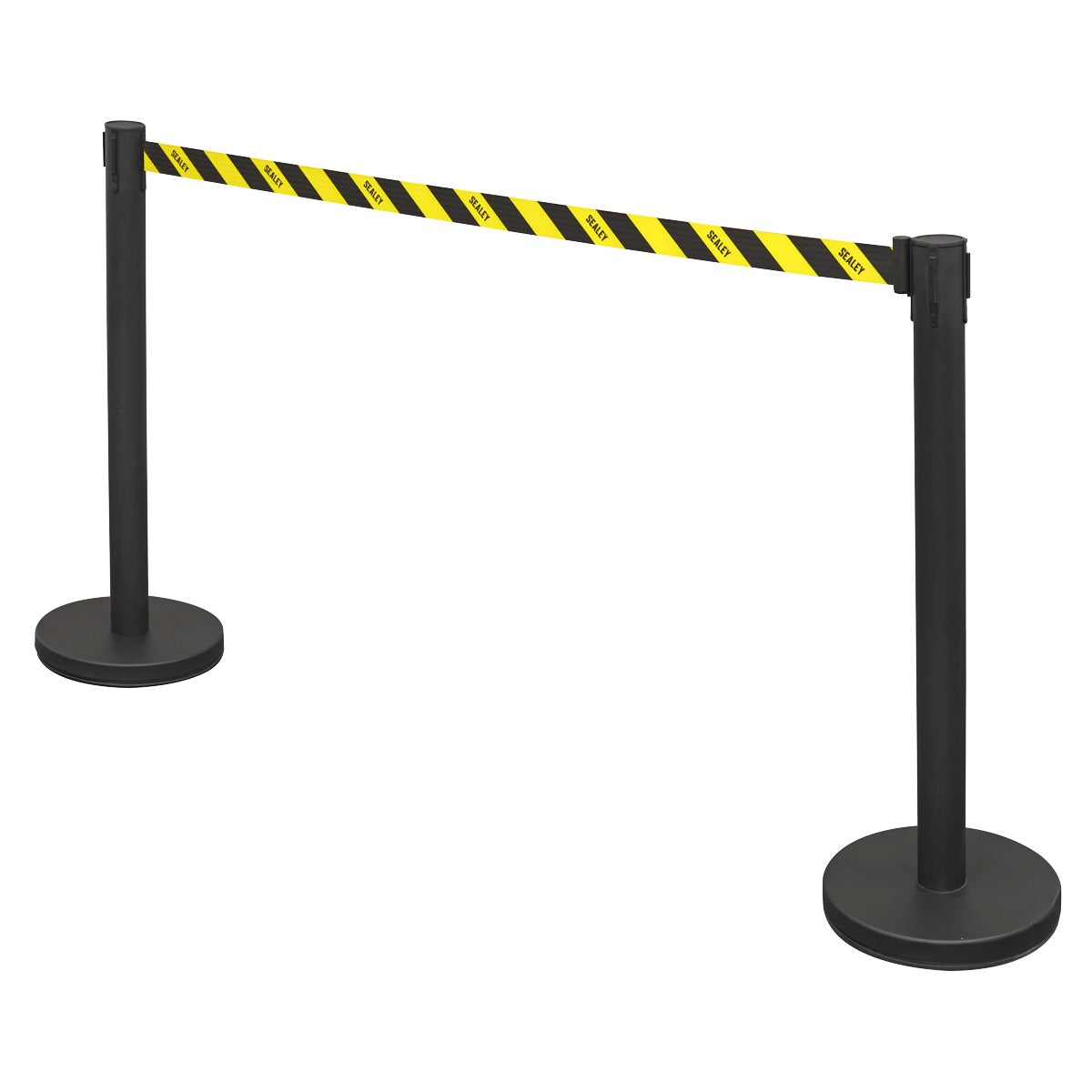 Sealey Retractable Safety Belt Barrier Post - Set of 2 EV23