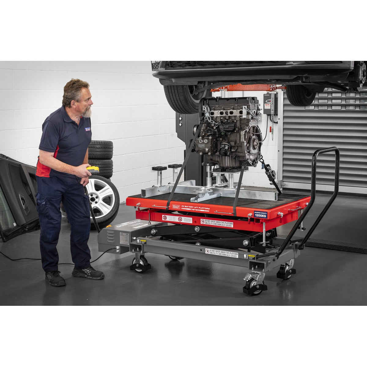 Sealey Lifting Platform Engines/Transmissions Adaptor EVBT05