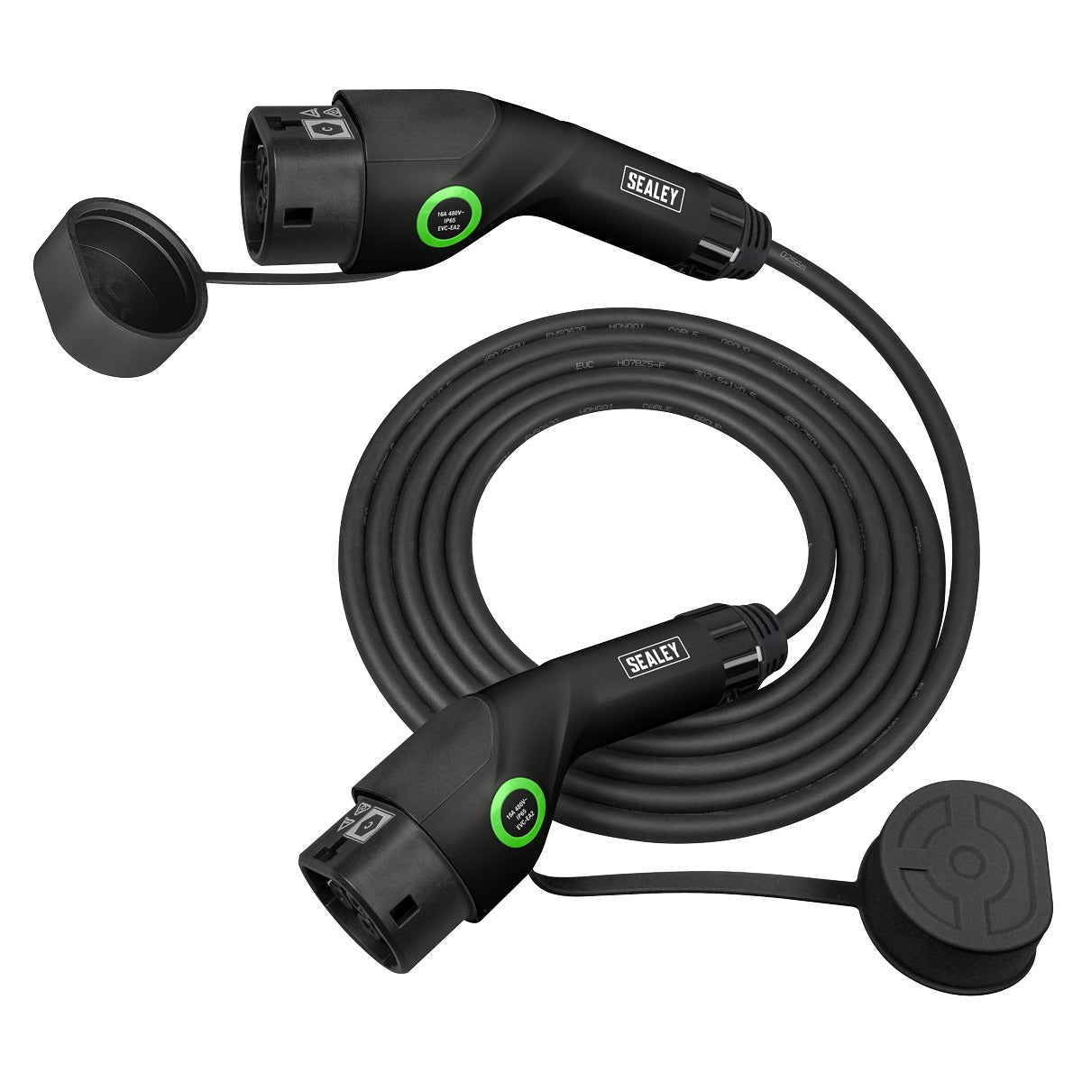 Sealey 5m Type 2 to Type 2 EV Charging Cable 16A(11KW) EVCC2211KW