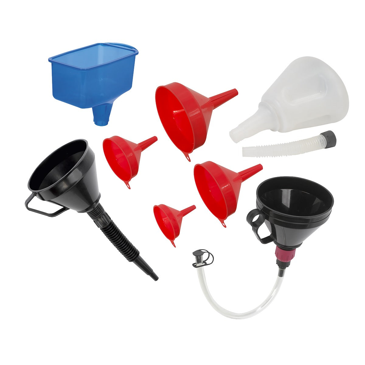 Sealey Funnel Combo 8pc F8COMBO