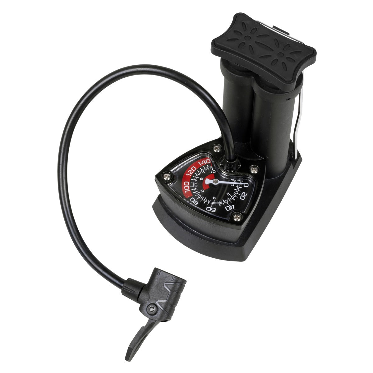 Sealey Mini Twin Barrel Bicycle Foot Pump FP7