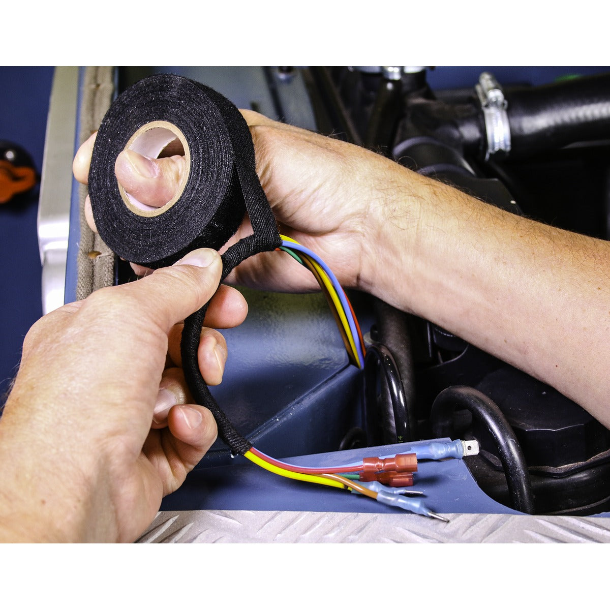 Sealey Fleece Tape 19mm x 15m - Black FT01