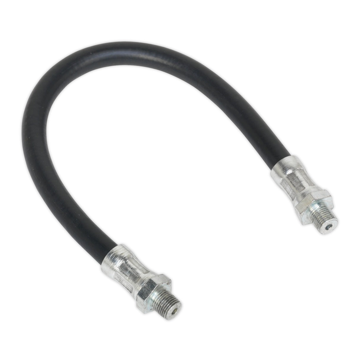 Sealey Flexible Rubber Grease Gun Delivery Hose 300mm 1/8"BSP GGH300
