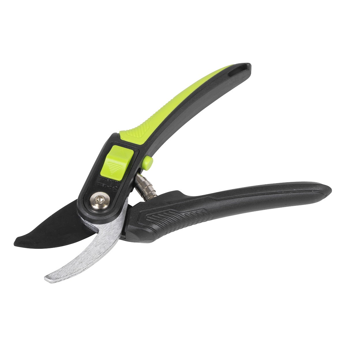 Sealey Bypass Secateurs with Soft Grip Handle, 3-Stage Safety Lock & Carbon Steel Blade, 220mm GTSG004