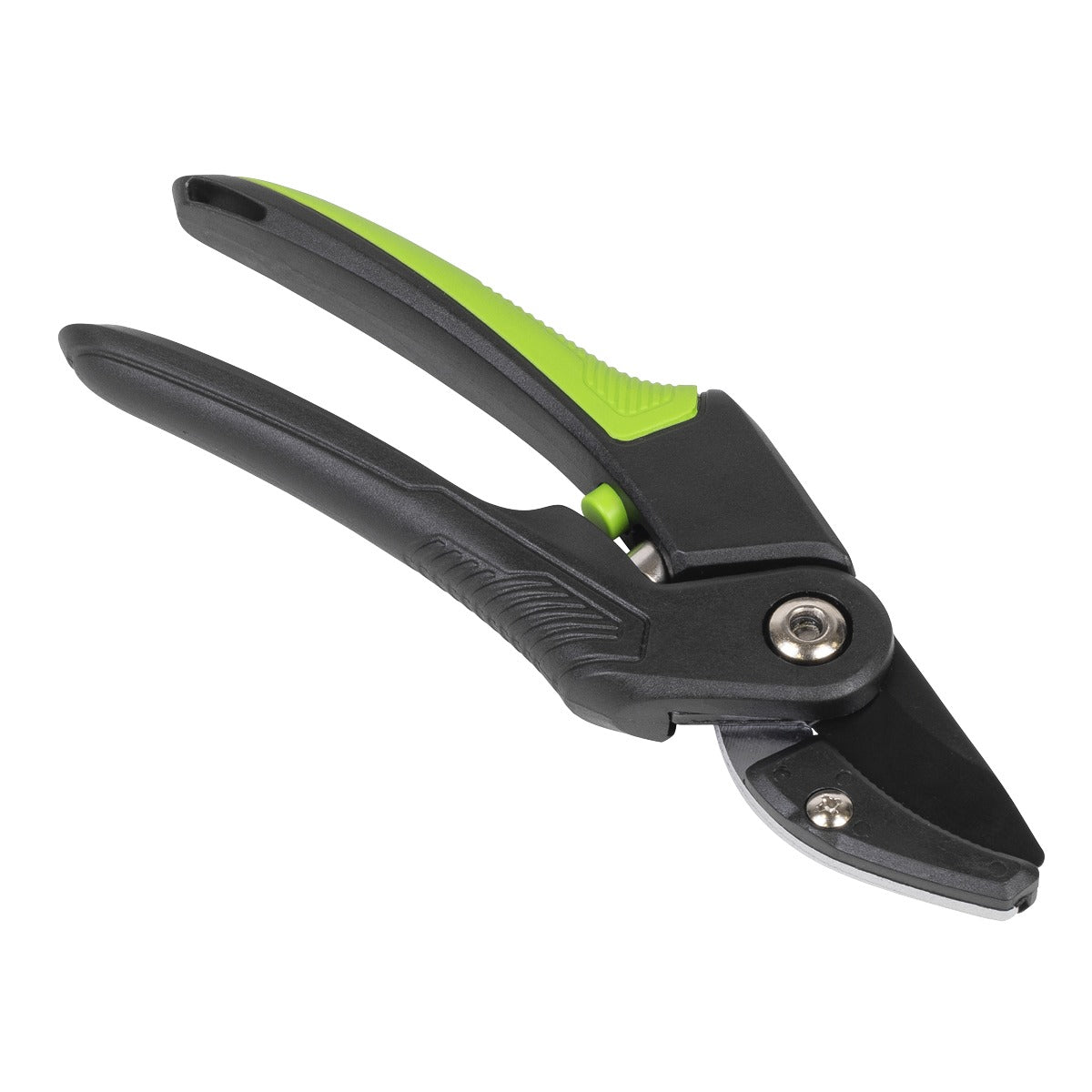 Sealey Anvil Secateurs with Soft Grip Handle, 3-Stage Safety Lock & Carbon Steel Blade, 220mm GTSG005