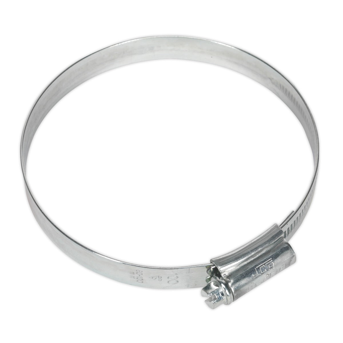 Sealey HI-GRIP Zinc Plated Hose Clip 80-100mm - Pack of 10 HCJ4X