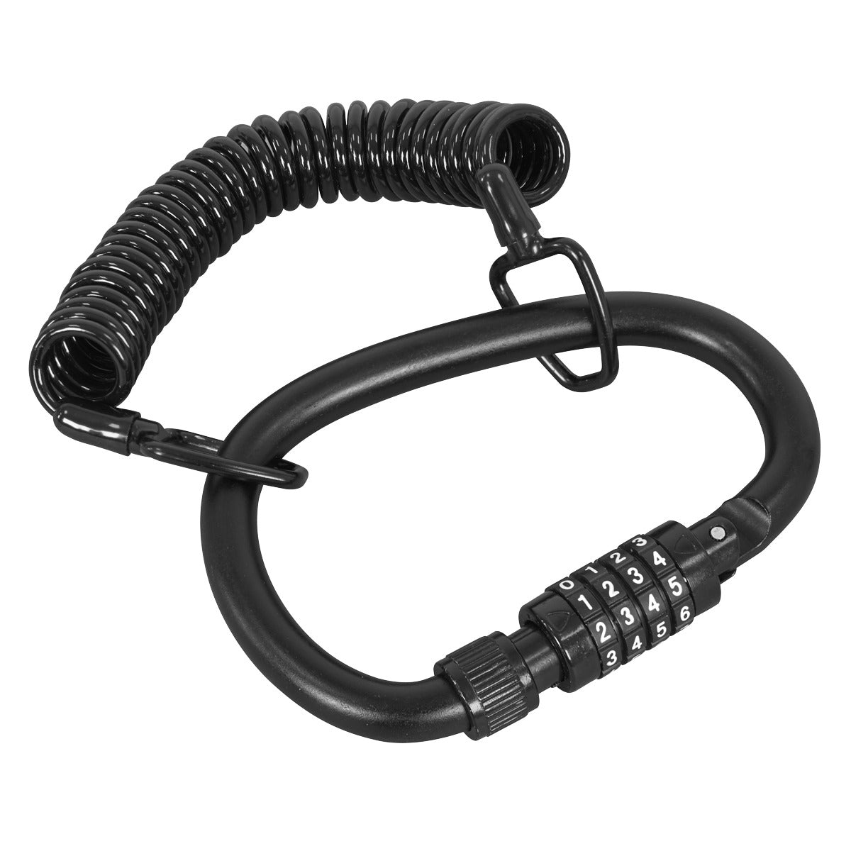 Sealey Helmet/Gear Lock with Cable HGL02