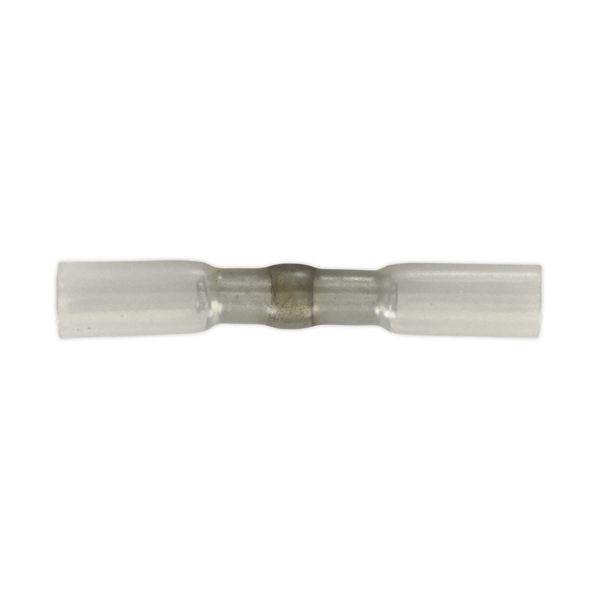 Sealey Heat Shrink Butt Connector with Crimp & Solder, Clear - Pack of 25 HSSB25C