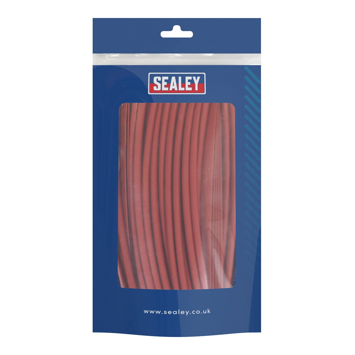 Sealey Heat Shrink Tubing 200mm 100pc - Red HST200R
