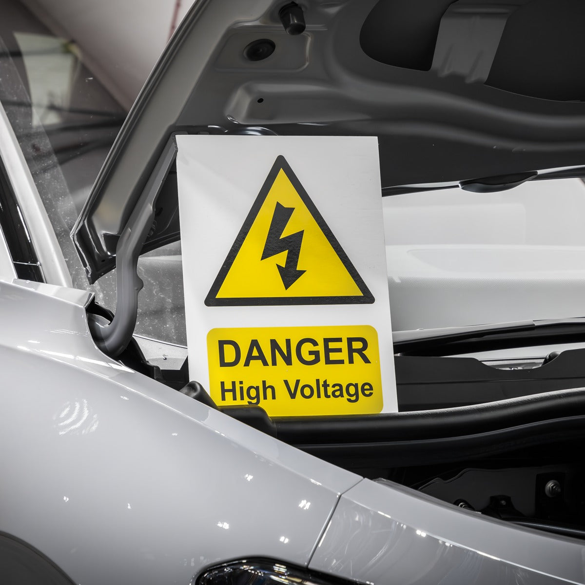 Sealey High Voltage Warning Sign 200 x 300mm HVSA4