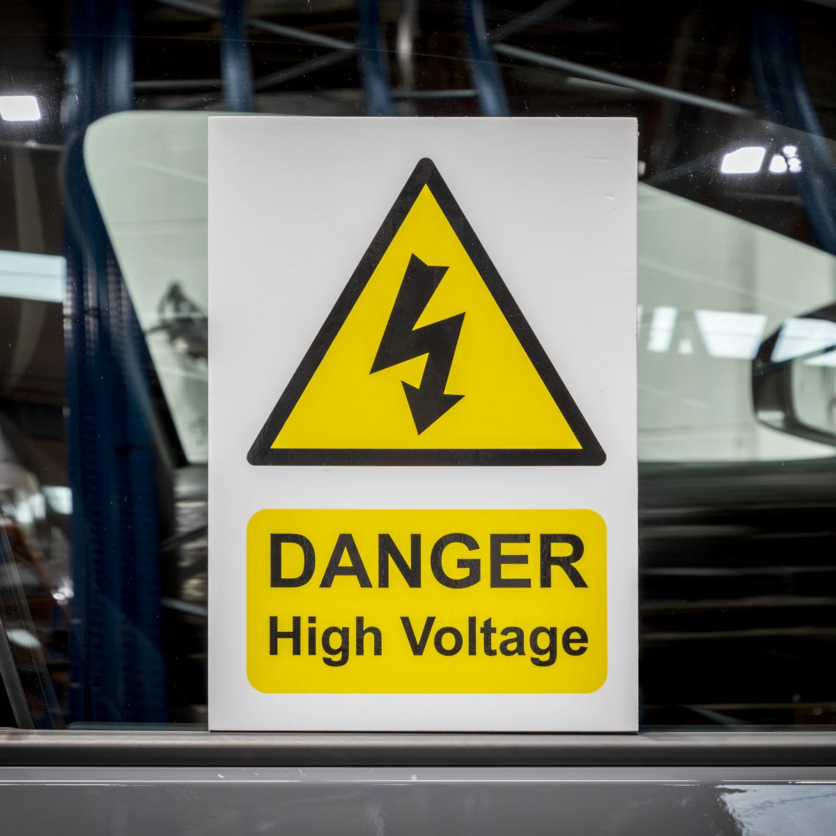 Sealey High Voltage Warning Sign 200 x 300mm HVSA4