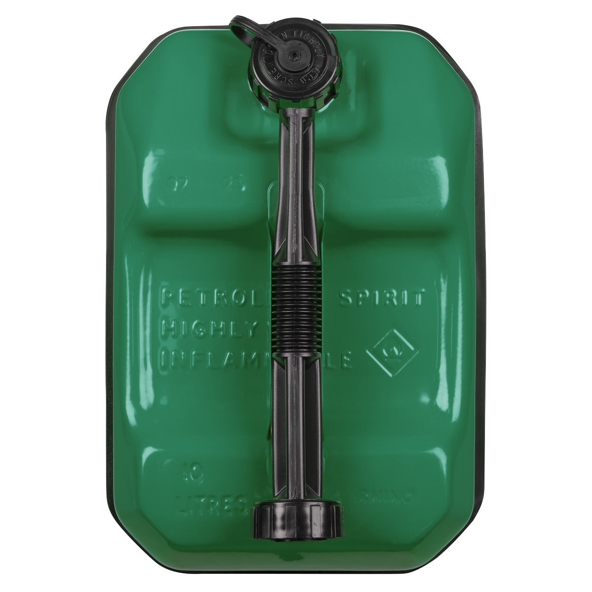 Sealey Jerry Can 10L - Green JC10RG