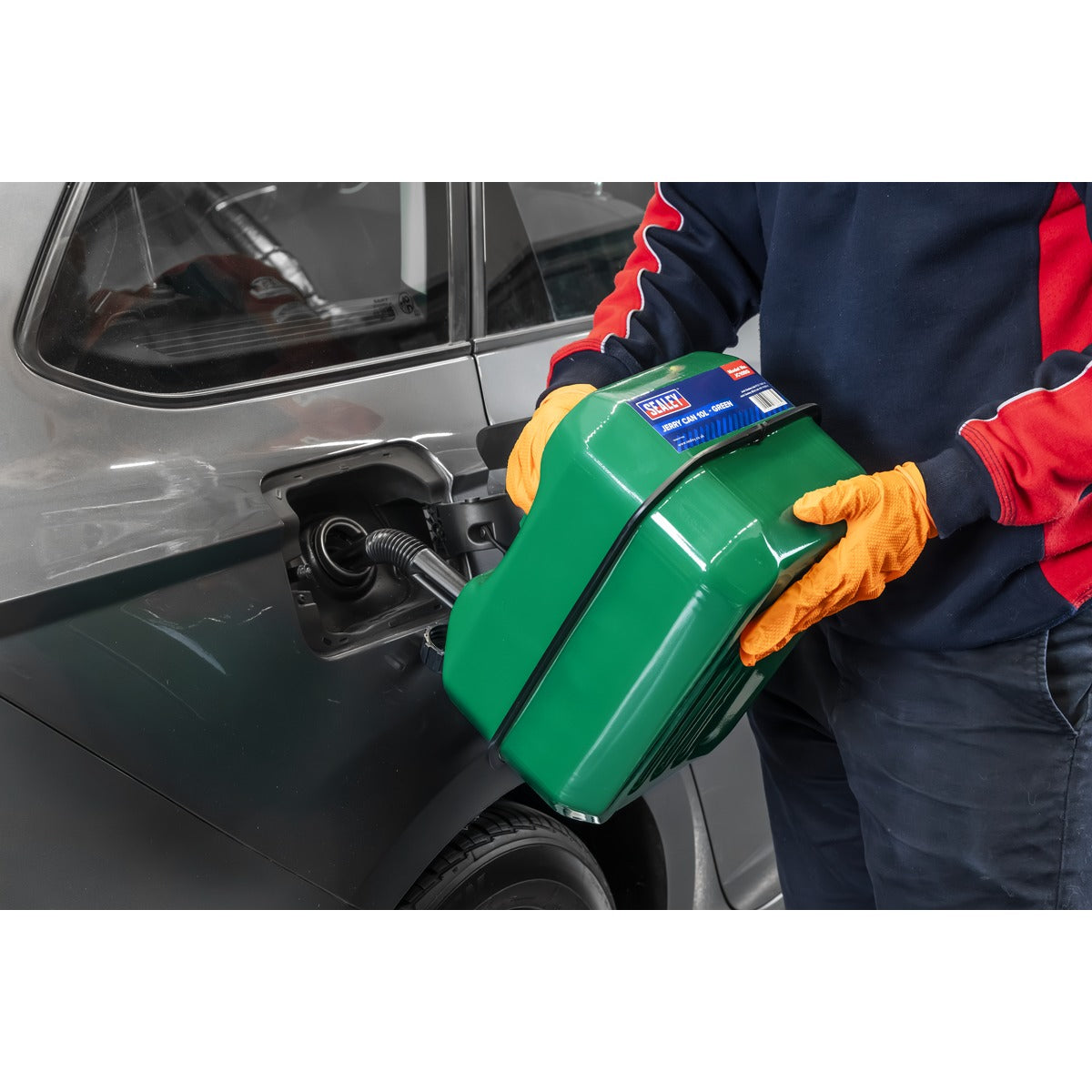 Sealey Jerry Can 10L - Green JC10RG