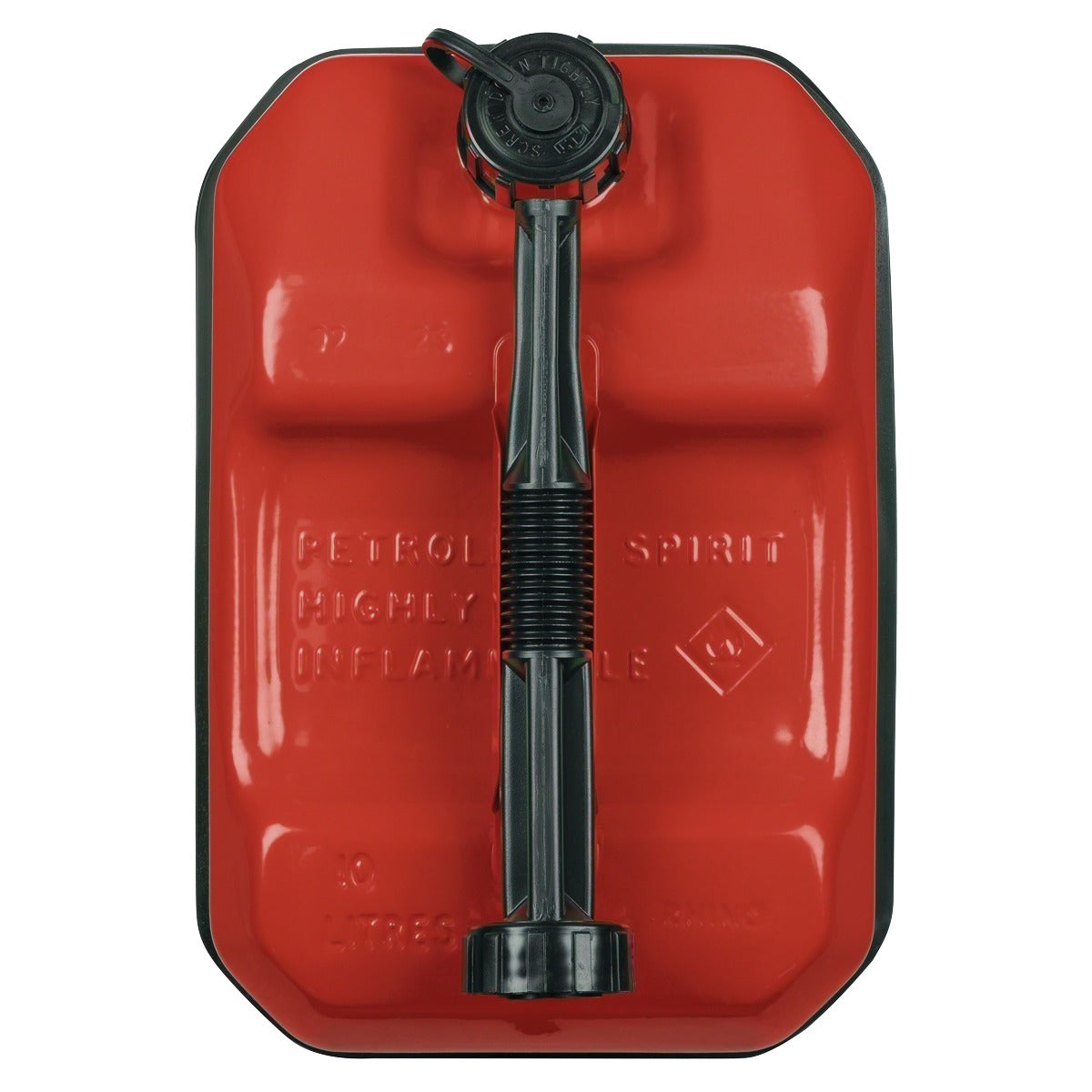 Sealey Jerry Can 10L - Red JC10RR