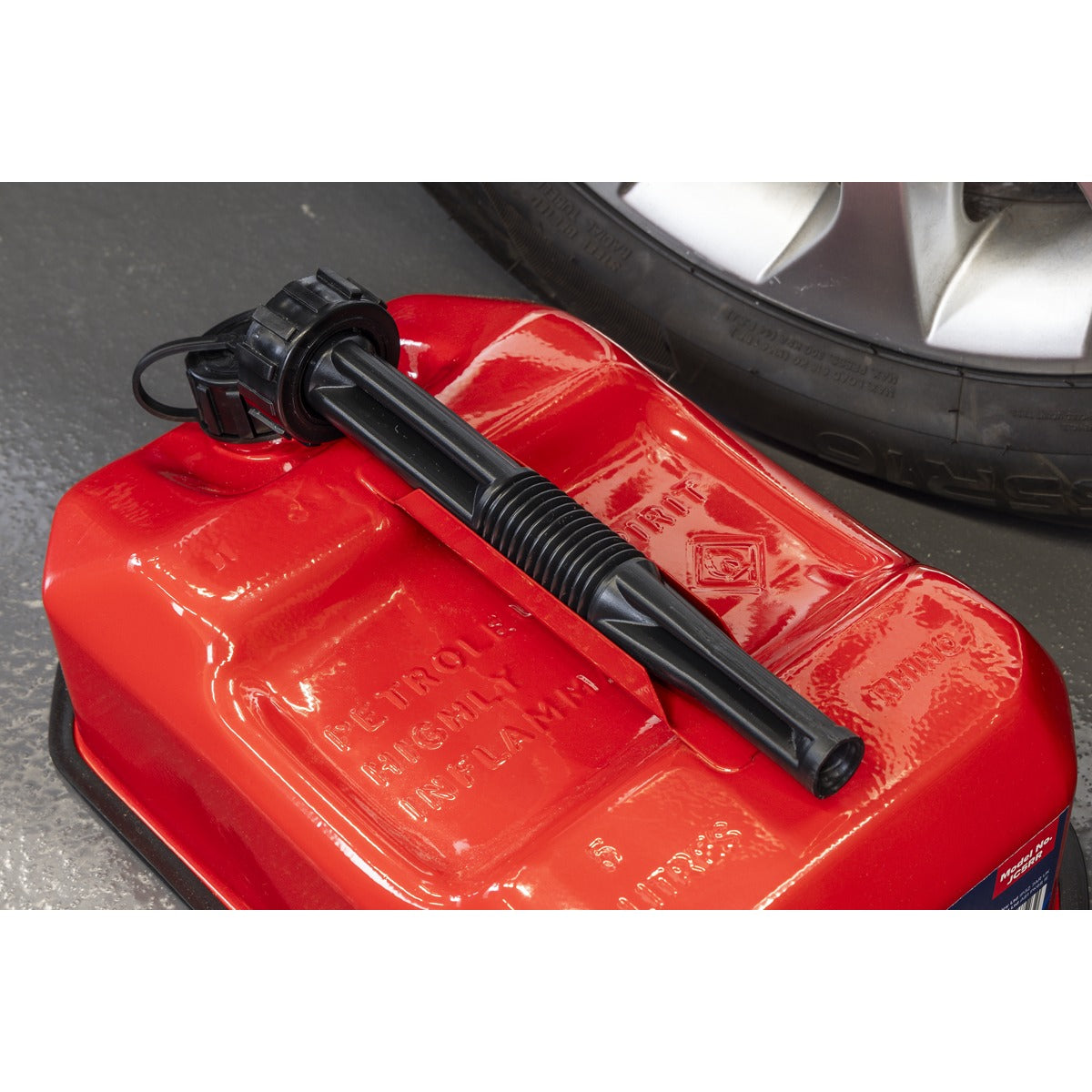 Sealey Jerry Can 5L - Red JC5RR