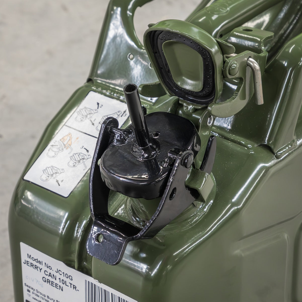 Sealey Single Tube Jerry Can Adaptor JCA1