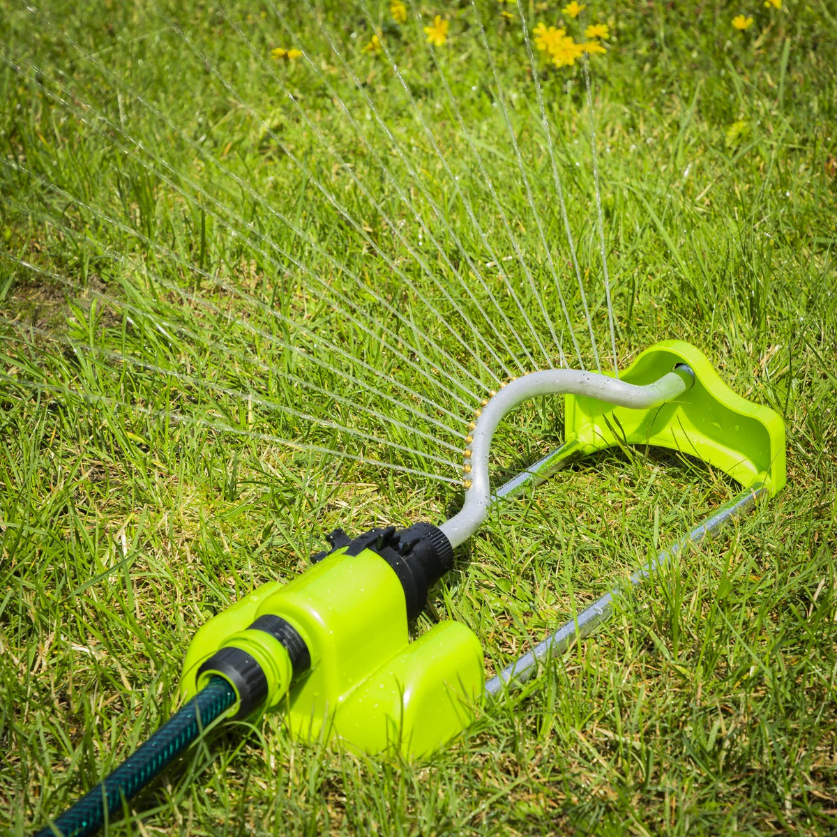Sealey Oscillating Water Sprinkler 17 Nozzles with Brass Heads JS2122