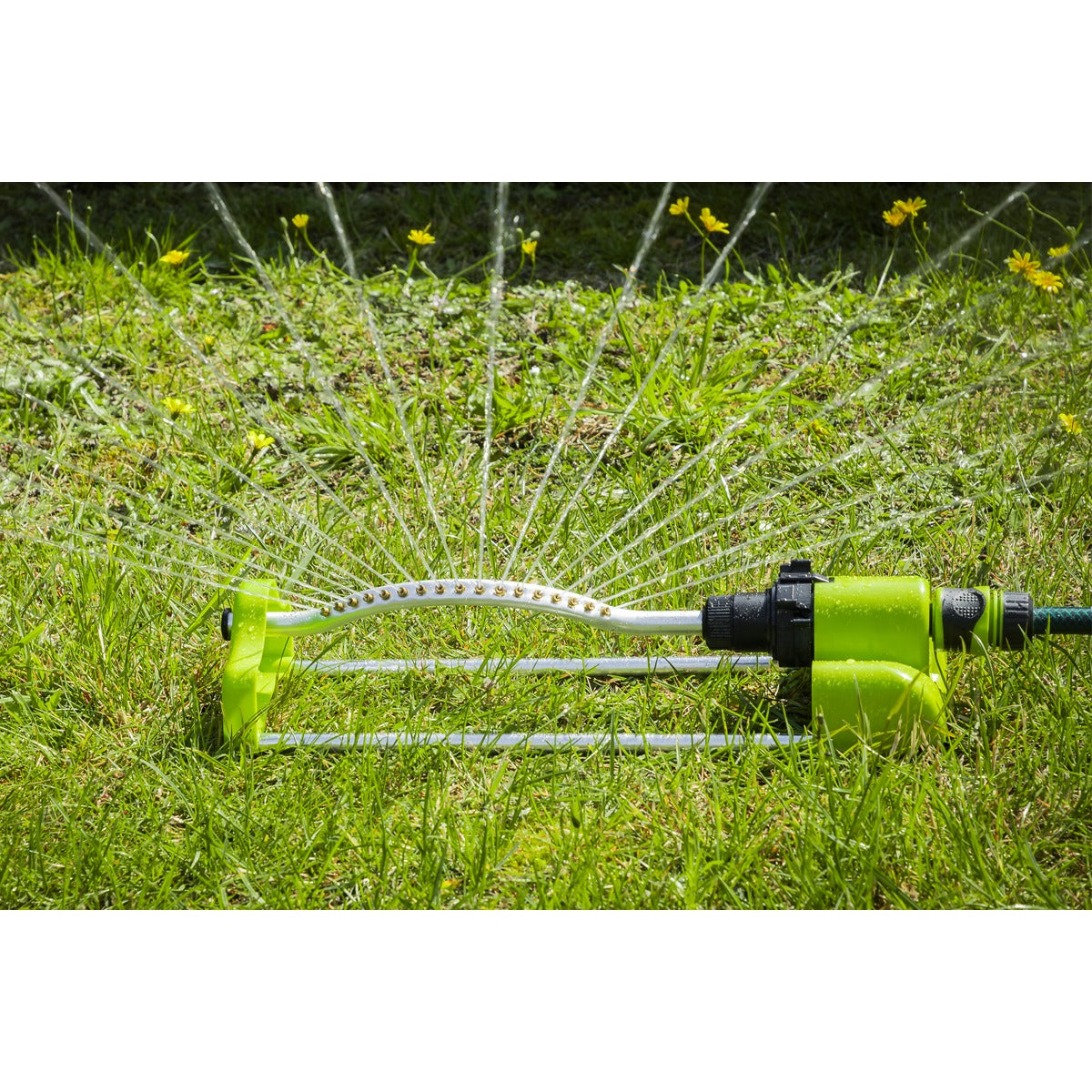Sealey Oscillating Water Sprinkler 17 Nozzles with Brass Heads JS2122