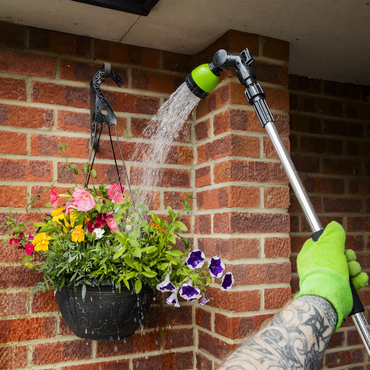 Sealey Telescopic Lance 6-Pattern Spray Head 1.4m JS9286