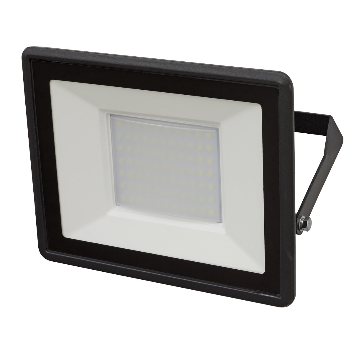 Sealey Extra-Slim Floodlight with Wall Bracket 50W SMD LED 230V LED113