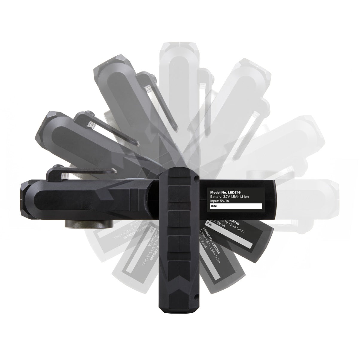 Sealey Rechargeable 3-in-1 Inspection Light 5W COB & 3W SMD LED LED316