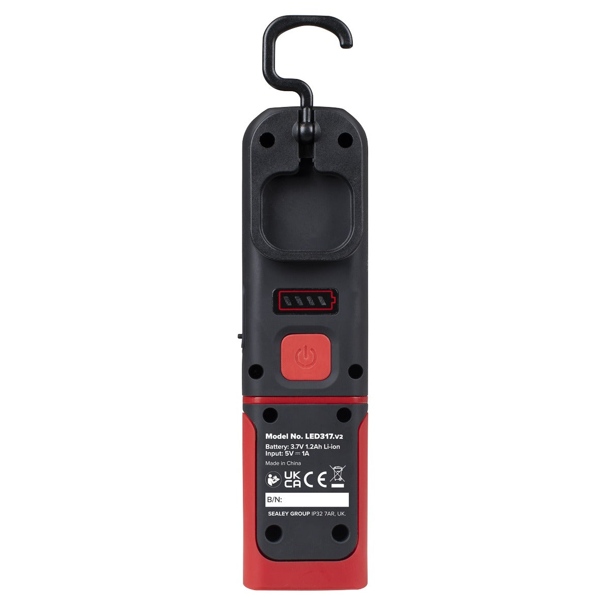 Sealey LED Twist Rechargeable Inspection Light 3W COB & 3W SMD LED LED317