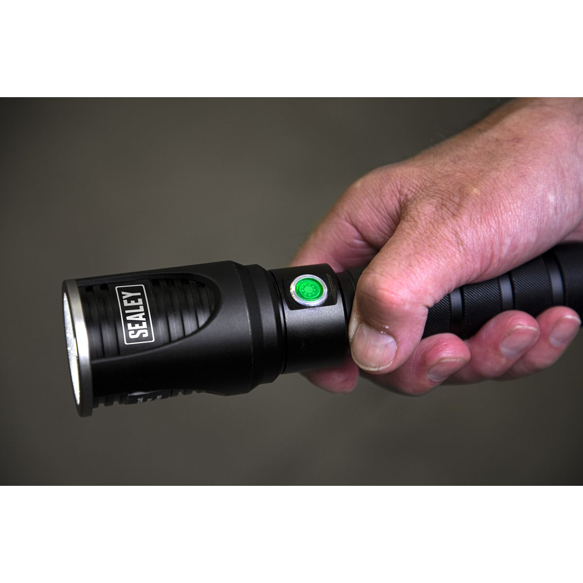 Sealey Rechargeable Aluminium Torch with Adjustable Focus 10W SMD LED LED4492